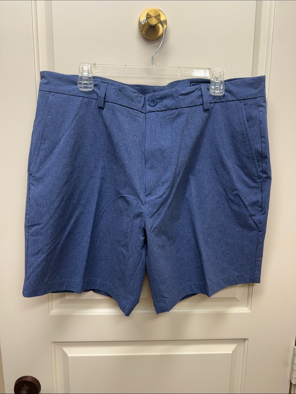 Vineyard Vines Men's Flat-Front Shorts in Blue